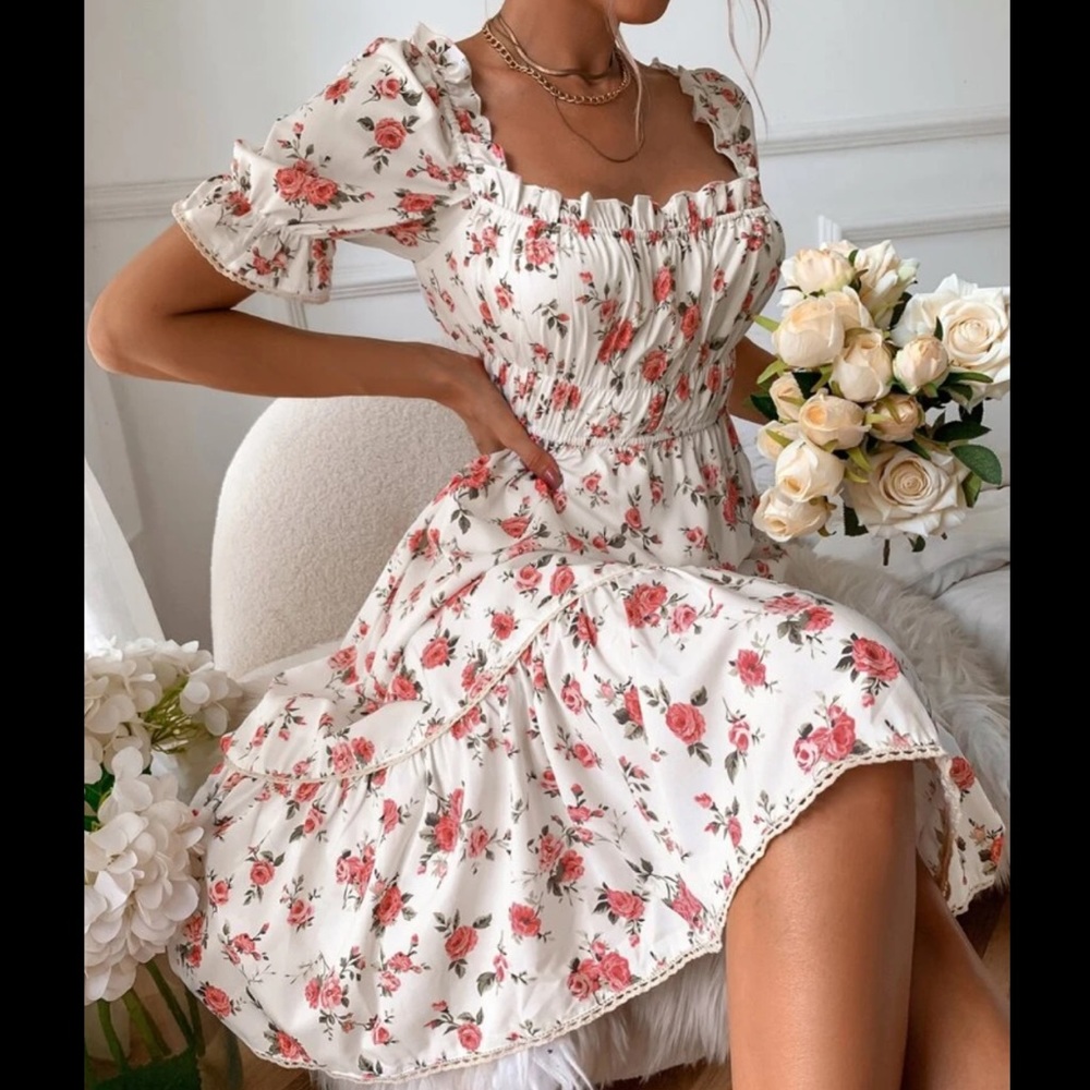 Floral Boho Dress